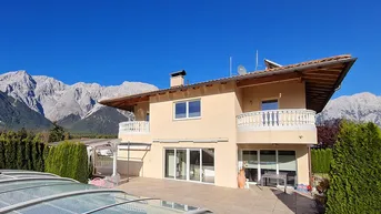 Expose Großzügiges Einfamilienhaus mit Garten &amp; Pool am Mieminger Sonnenplateau