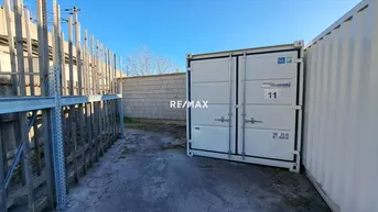 Expose 10-Fuß CONTAINER mit 35 m² Freifläche zu mieten