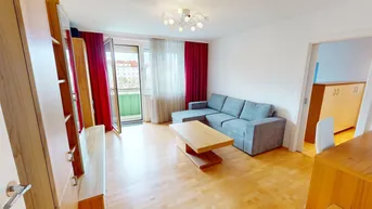 Expose Möblierte 2-Zimmer-Wohnung mit Balkon und Parkblick