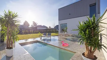 Expose Langenzersdorf: Modernes Designer-Einfamilienhaus auf Eigengrund