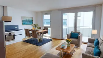 Expose Erstbezug: 3-Zimmer-Wohnung mit Balkon &amp; TG-Platz