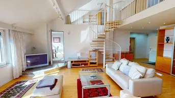 Expose Einmalige Dachgeschoss-Maisonette mit Top-Ausstattung