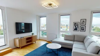 Expose PREISREDUKTION! Wie Erstbezug: 2-Zimmer-Wohnung mit 19m² Dachterrasse und Fernblick