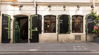 Expose Hauben Lokal in bester Innen Stadt Lage + 100m2 Winebank Potential / Miete mit Kaufoption