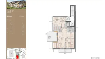Expose 3-Zimmer-Dachgeschosswohnung / Top C7