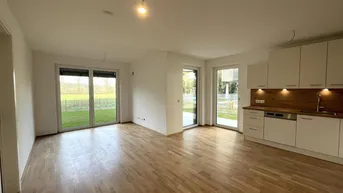 Expose Erstbezug: 4-Zimmer-Familienwohnung mit Garten Top E3