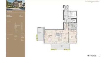 Expose PICHLGUT: 3-Zimmer-Wohnung im 1. OG, TOP 05
