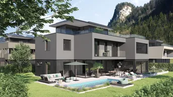 Expose GREEN VILLAGE KUFSTEIN - Exklusives Grundstück inkl. Baubescheid für Villa in erstklassiger Lage