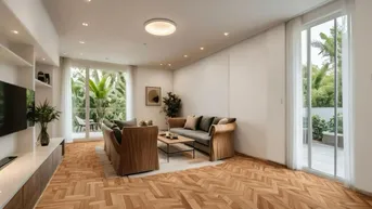 Expose Luftige 3-Zimmer-Wohnung mit Süd-West-Loggia und Grünblick