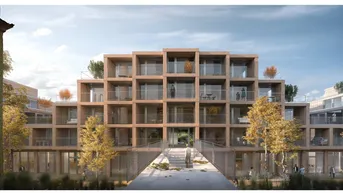 Expose Bauprojekt Neubau baubewilligt: 53 Apartments, 5 Büros und 6 Seminarräume