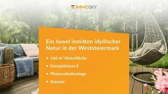 Expose Ein Juwel inmitten idyllischer Natur in der Weststeiermark