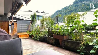 Expose Stilvoll wohnen in Schallmoos  Terrassenidylle mit Ausblick