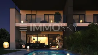 Expose NEUBAU - Haushälfte für höhere Ansprüche-mit Pool und Garage