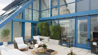 Expose Stylisches Dachgeschoß-Maisonette mit Dachterrasse, Klimaanlage, Pool/Wellness - Der Sonne entgegen.