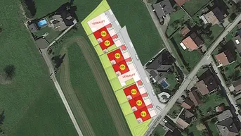 Expose Pinsdorf: 9 Reihenhäuser + Grundstück ab € 500.549,- BELAGSFERTIG