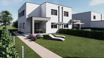 Expose Doppelhaushälfte inkl. Grundstück in Top-Lage von Ennsdorf ab € 446.550,-