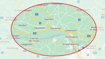 Expose Stockerau: Betriebsgrundstück zwischen 4.500 m² und 6.000 m² am Verkehrsknoten A22/S3/S5 zu kaufen