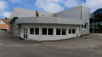 Expose Feldbach: Lagerhalle und Büroflächen in TOP-Frequenzlage zu mieten