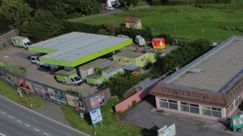 Expose Fürstenfeld / ehemalige Tankstellenliegenschaft ca. 2.704 m² mit Halle und Freifläche zu mieten