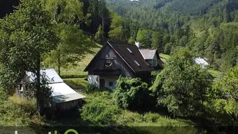 Expose Rarität: Waldbauernhaus im Naturpark Ötscher-Tormäuer