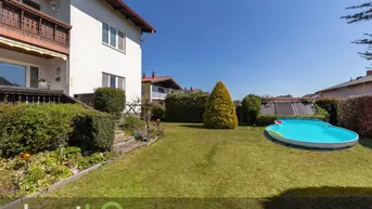 Expose Gepflegtes Traumhaus mit Pool – zwei getrennt bewohnbare Einheiten