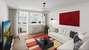 Expose Raum für Ideen! Sanierungsbedürftige 3 Zimmer + separate Küche + Loggia im 5. Obergeschoss