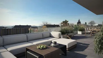 Expose Leonding | Großzügige Dachgeschosswohnung mit Balkon und Dachterrasse - Blick ins Grüne