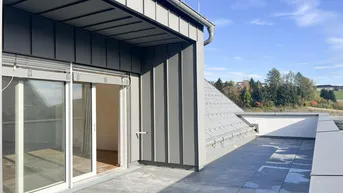 Expose Hellmonsödt | Elegante Mietwohnung mit großer Dachterrasse, Fußbodenheizung &amp;-kühlung und Tiefgarage in zentraler Lage!