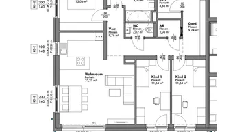 Expose Neubau - Sattledt | Hauptstraße - Wohnung mit gro�ßzügigem südseitigen Balkon - provisionsfrei!