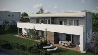 Expose Wohnen auf zwei Ebenen: Maisonette-Eigentumswohnung mit Terrasse und Balkon in Niederneukirchen