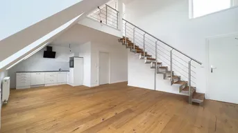 Expose Traumhafte sonnige 3 Zimmer DG Wohnung mit 26 m² Terrasse + 7 m² Balkon in einer Stilzinsvilla in schönster Wohnlage Wiens 
