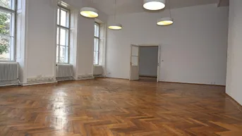 Expose Unbefristete, repräsentative Bürofläche mit Altbaucharme Nähe Margaretenplatz zu mieten