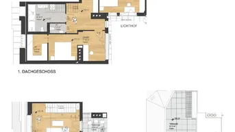 Expose Eleganz trifft Lage – Neubau-Dachgeschosswohnung in Toplage