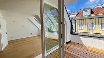 Expose Sonnendurchflutete Maisonette mit Charme &amp; Terrasse &amp; Garage beim Kutschkermarkt 1180 Wien