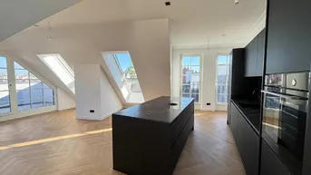 Expose Stilvolle Dachmaisonette mit 3 Terrassen in neu errichteter Stilvilla + Garage 1180 Wien