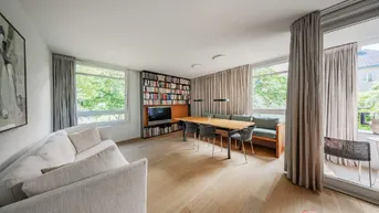 Expose Stilvolle 3-Zimmer-Wohnung mit Loggia ins Grüne – im Herzen des Pratercottage