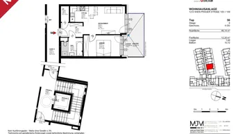 Expose 2-Zi mit Loggia und Balkon im 4. OG - TOP 456