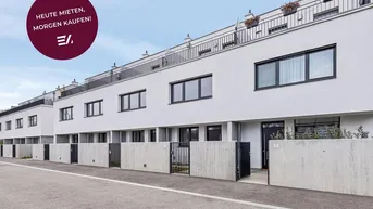 Expose Miet-Kauf | Schlüsselfertig | Reihenhaus mit vielen Extras | Raumhöhe 2,75 m | offenes Treppenhaus | viel Außenfläche und Garten