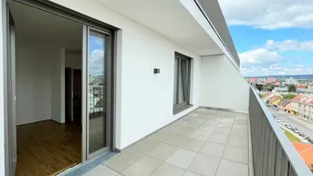 Expose Einzigartige 1-Zimmer-Wohnung mit 15 m² Terrasse | Klimaanlage | Perfektastraße 11 | Top 96