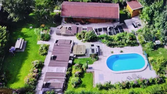 Expose FREIZEITGRUNDSTÜCK mit BEWILLIGTER FISCHZUCHT inclusive 2 GARTENHÜTTEN (Wasserrechtsbescheid vorhanden)