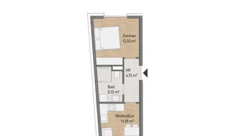 Expose M173a Verkaufsstart - Vorsorgewohnung mit guter Raumaufteilung!