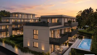 Expose Gartenwohnung mit Pool-Option! Grüne Oase mit Panorama Pur!