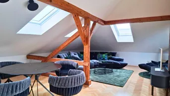 Expose Modern möblierte 3-Zimmer-Maisonette mit Dachterrasse in Maxglan