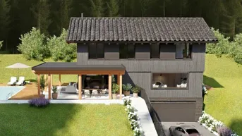 Expose Traumhaftes Massivholz Einfamilienhaus Projekt in Hof - absolute Alleinlage