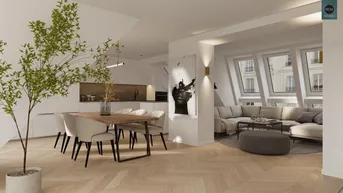 Expose Erstbezug: Luxus Dachgeschoss - Maisonette Wohnung mit 3 Terrassen im trendigen Ottakring!