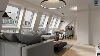 Expose Erstbezug: Atemberaubendes Luxus Dachgeschoss - Apartment (klimatisiert) mit 3 Terrassen im trendigen Ottakring!