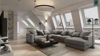 Expose Erstbezug: Luxus Dachgeschoss - Wohnung mit 3 Terrassen im trendigen Ottakring!