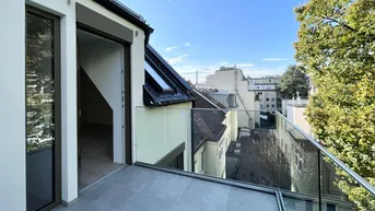 Expose Erstbezug: Hochwertig ausgestattete Smart Home Dachgeschoss - Wohnung (klimatisiert) mit Balkon im trendigen Ottakring!