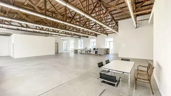 Expose Loft in der Brotfabrik Wien mit toller Raumhöhe, herrlicher Terrasse und Stellplatz!