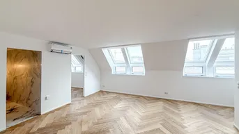 Expose Elevate 1090 – Erstbezug: Luxus Dachgeschoss - Maisonette Wohnung (klimatisiert) nahe U6 Alser Straße, AKH!